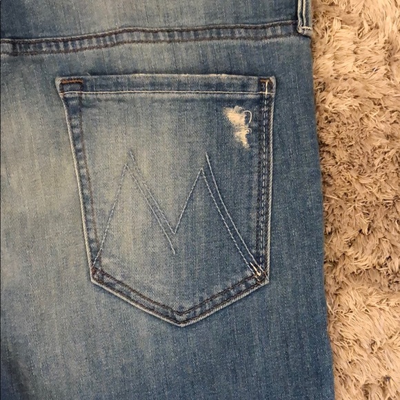 MOTHER The Looker Crop Shake Well Jean NWT - Picture 7 of 12